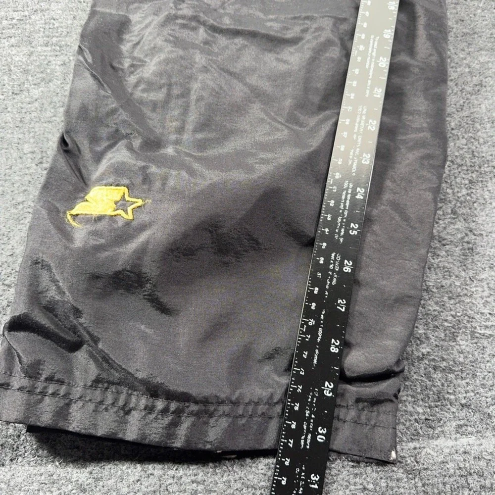 VTG 90sStarter Missouri Tigers Track Pants Mens XL Black Nylon Warm Up Mizzou